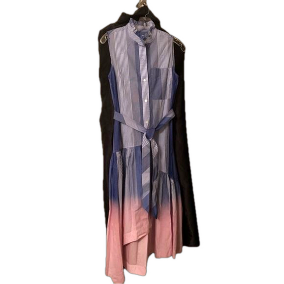 DEREK LAM 10 CROSBY Striped Dress, size 0 - Picture 5 of 9